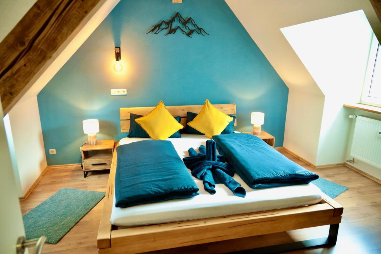 Ferienhaus Bergauszeit In Der Alten Post Nesselwang Dış mekan fotoğraf